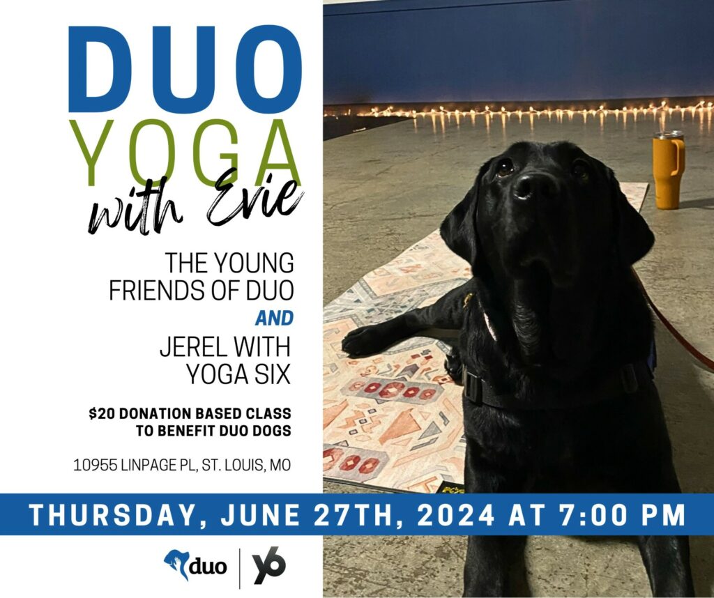 Duo Yoga with Evie flyer